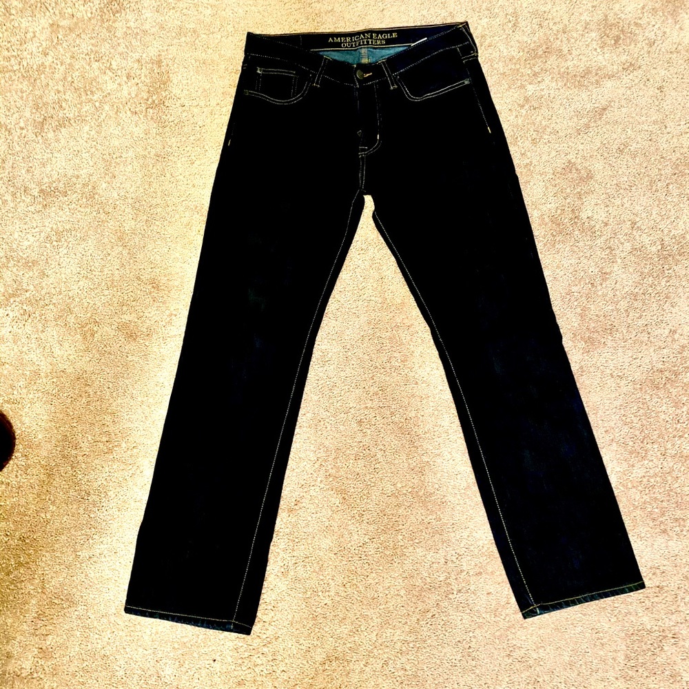 Men’s American Eagle Original Straight Jeans.